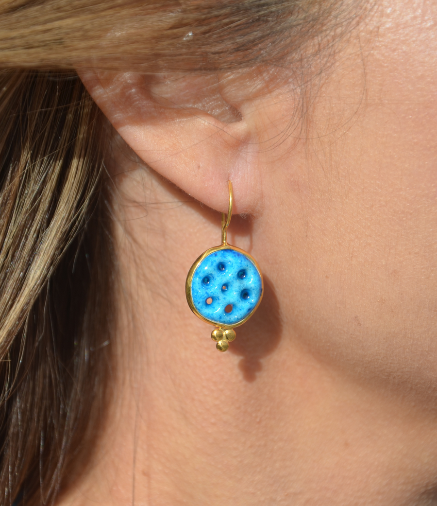 Suryani Evil Eye Earrings