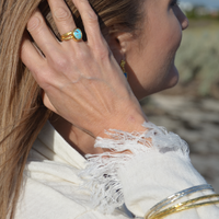 Gold Turquoise Ring