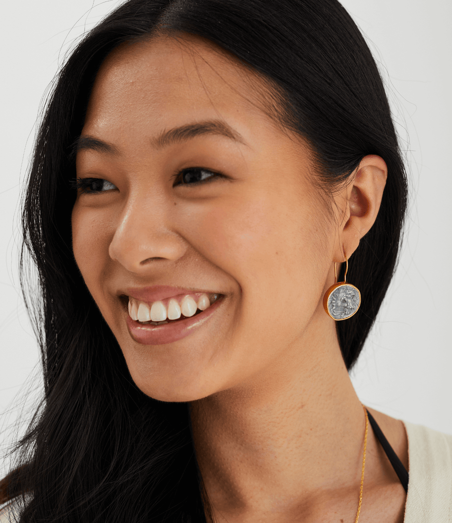 Coin Earrings