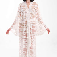 "Lydia" Long Beach Robe Kimono