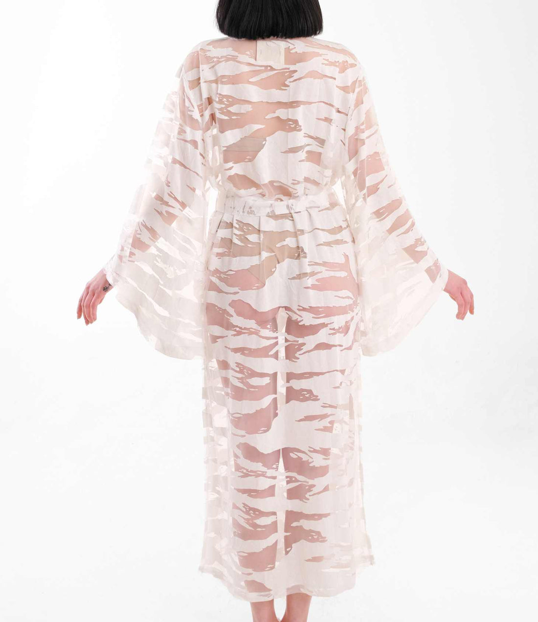 "Lydia" Long Beach Robe Kimono