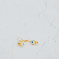 Evil Eye Droplet Earrings