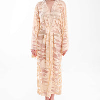 "Lydia" Long Beach Robe Kimono